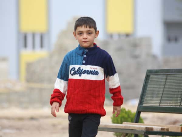 Taher, an orphan in need of help