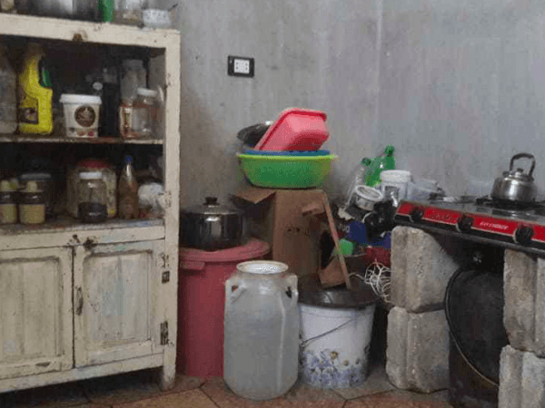 A family needs basic necessities