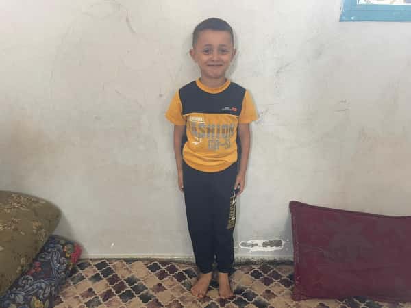 Mohammed is an orphaned child from Gaza.