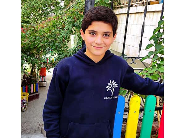 Mahmoud is an orphan child who needs your support.