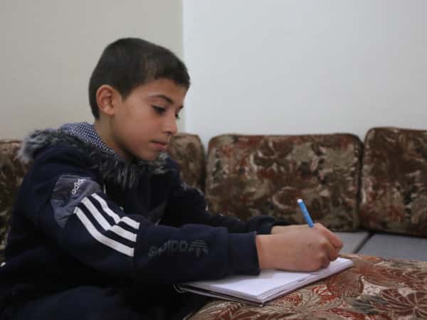 Adel, an orphan from Aleppo
