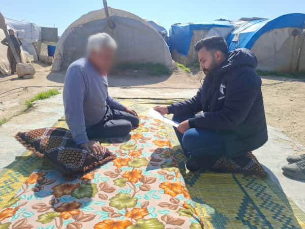 Pain multiplying inside a tent.