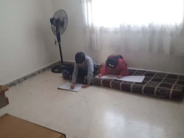 A widow with no provider for her children