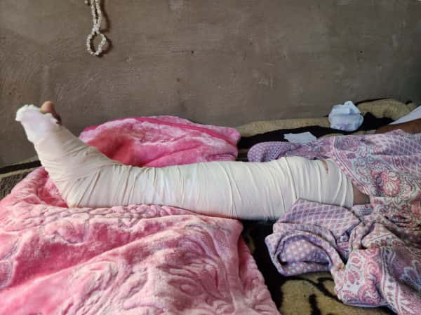 *لؤي طريح الفراش بعد حادث مروع وسط ظروف معيشية قاسية*