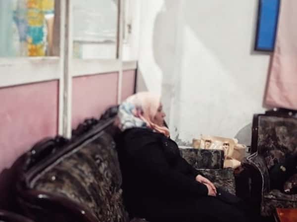 A woman suffers from abdominal severe pains