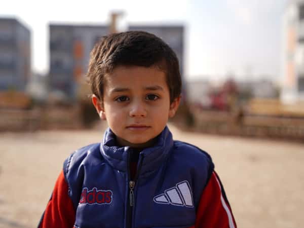Abdullalkader is an orphan from rural Aleppo