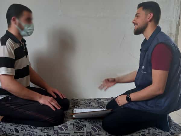 Abdullah can no longer support his family or buy milk for his baby