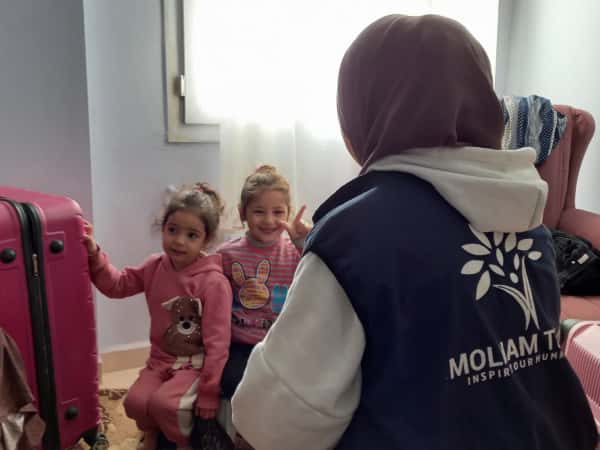 Poverty and displacement surround Mamdouh and his family.