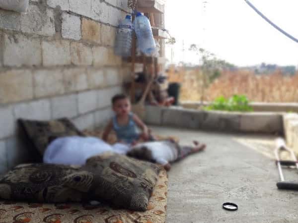 A family with debts, got homeless
