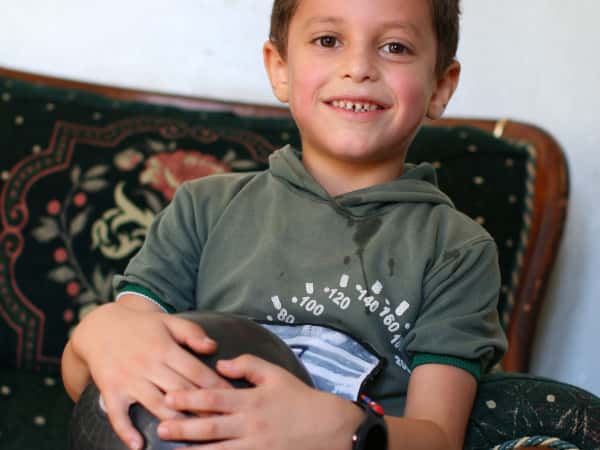 Raeef is a child from Idlib