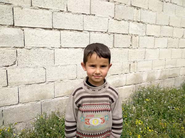 Hussein is an orphaned child from Aleppo in need of a sponsor