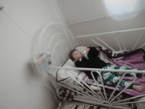 A child breathed Sarin