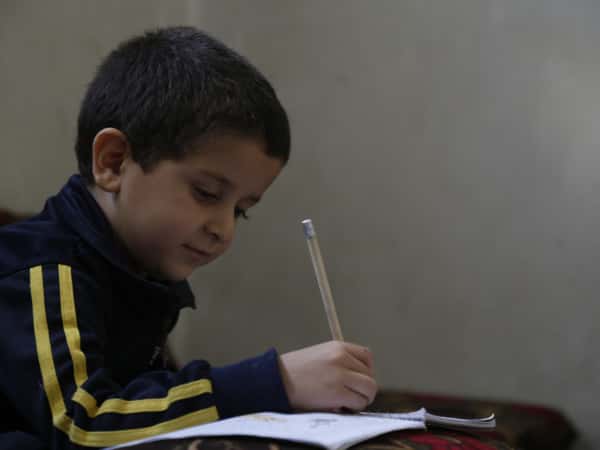 Adlan, an orphan from Homs