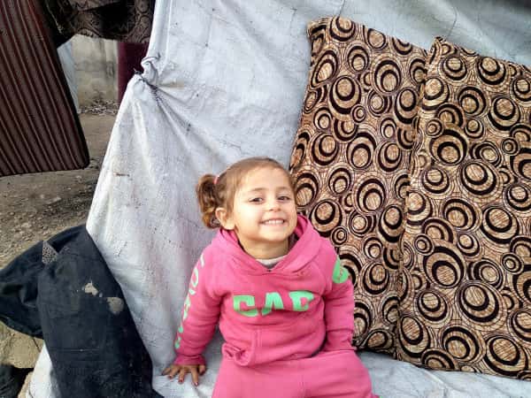 Nour Alhuda, eine Halbwaise aus Aleppo