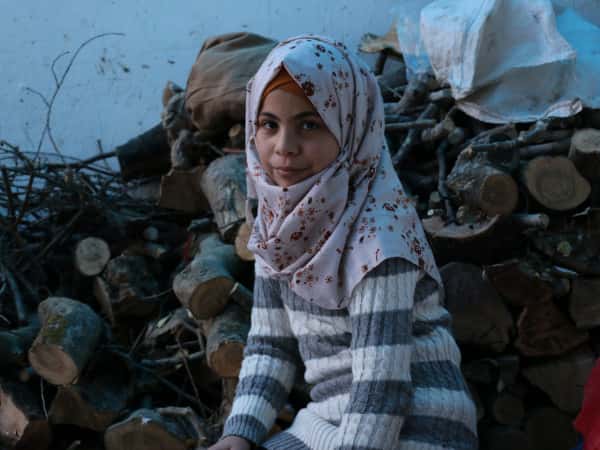 Walaa, an orphan from Idlib.