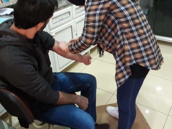 a refugee suffers from disc