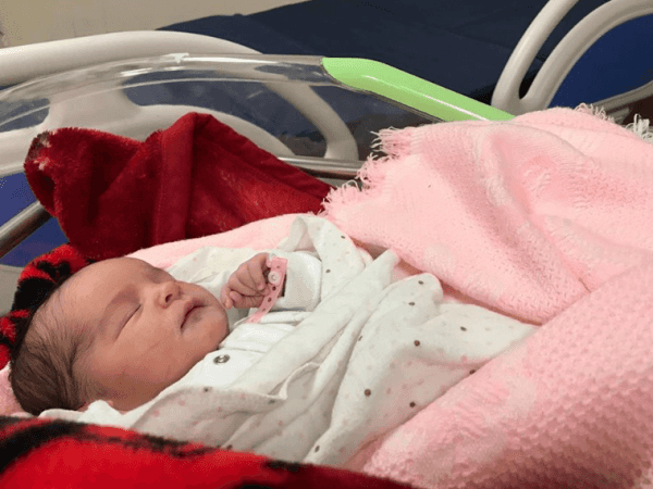 A poor infant in need of urgent surgery