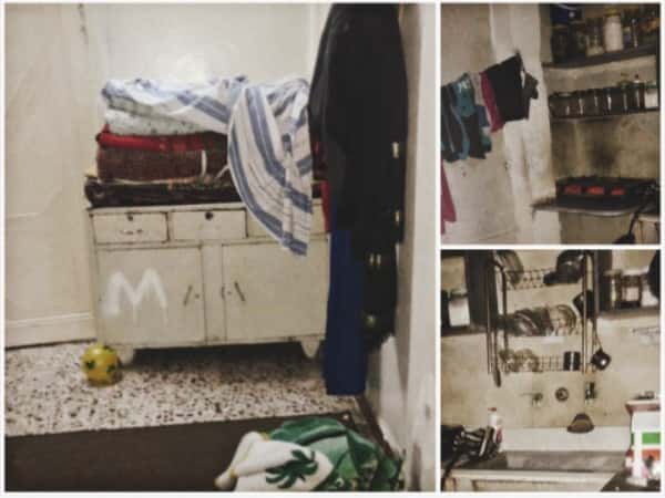 A Man Lost his Home to Bombardment
