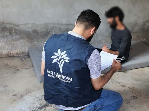 Ahmed is a young man who has been suffering from lower motor paralysis since birth.