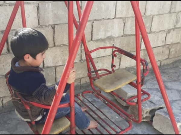 Nour Addin, ein Waisenkind aus Idlib