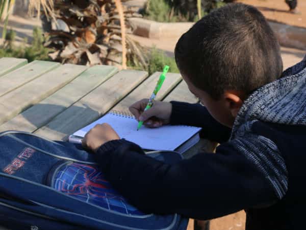 Nasr al-Din, an orphan from rural Aleppo