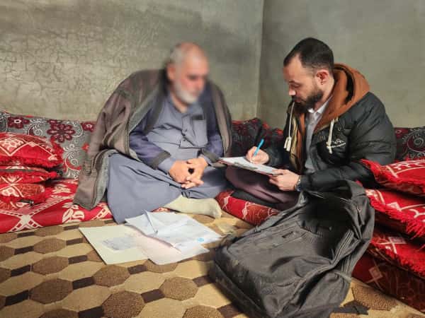 Years of displacement and illness have burdened uncle's mind!