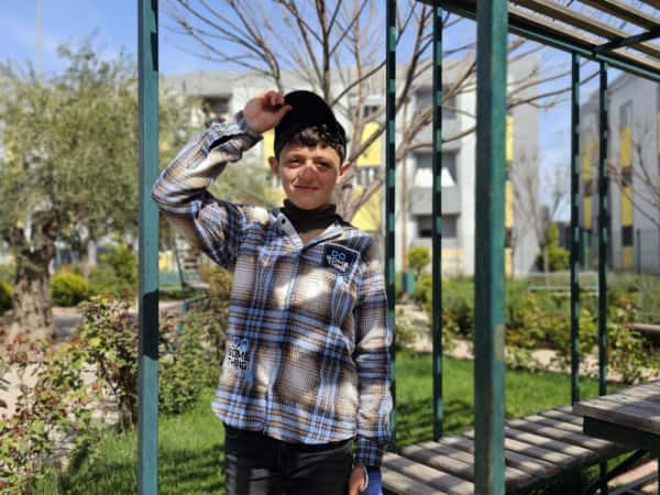 محمد طفل يتيم من إدلب