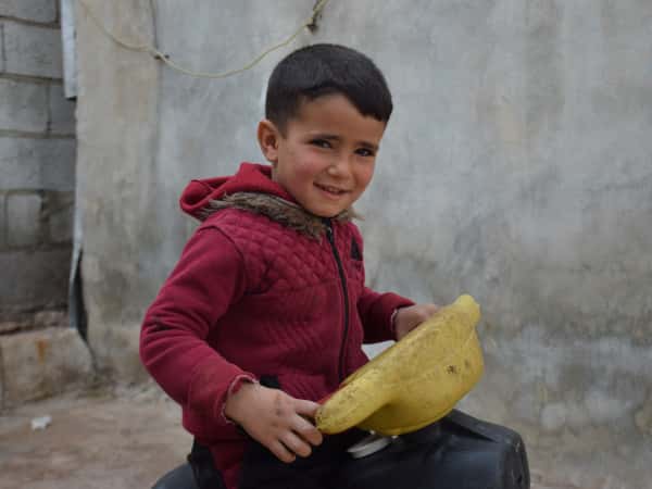 Saleh - an orphan from Khan Shaykhun