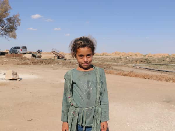 Nawal, an orphan from Raqqa