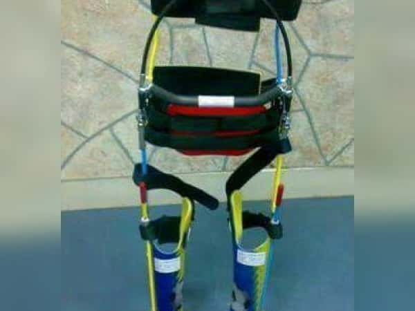 A young man in need to medical device