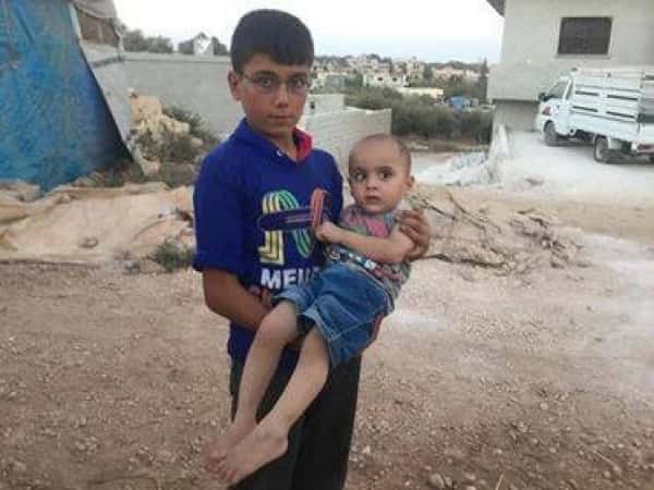 Obayda a child who needs urgent medical treatment