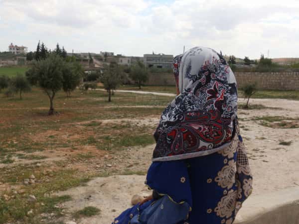 Ghadeer is an orphan girl from the Aleppo countryside