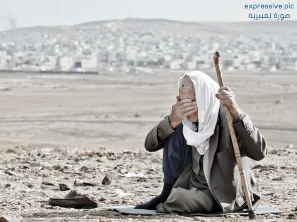 An elder man in need of hearing aids