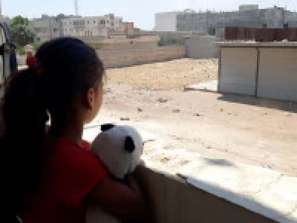 Sara, an orphan from Aleppo