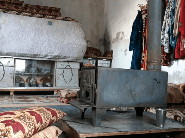 A family whose breadwinner has passed away!