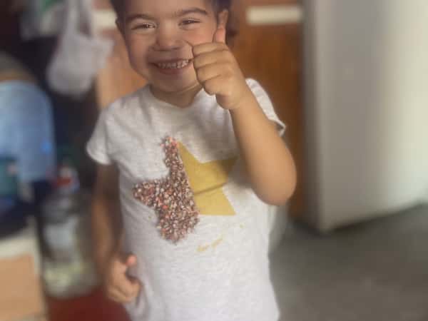 Yasmine, a young orphan, has been deeply affected by the earthquake’s destruction