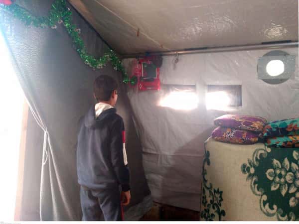 Ahmad is an orphan from Aleppo
