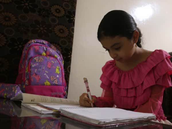 Safa is a girl from Aleppo countryside