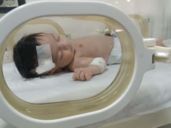 Mohammed was born prematurely and needs your help!