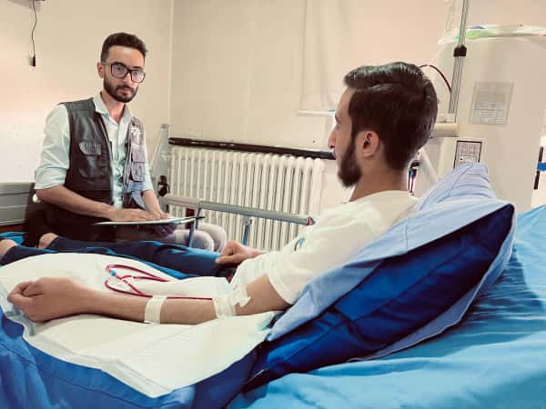 Muath is suffering from kidney failure