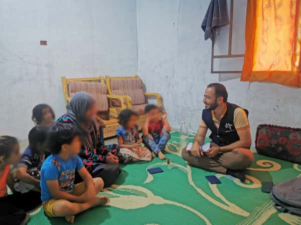 A miserable situation in which the grandmother raises her orphaned grandchildren!