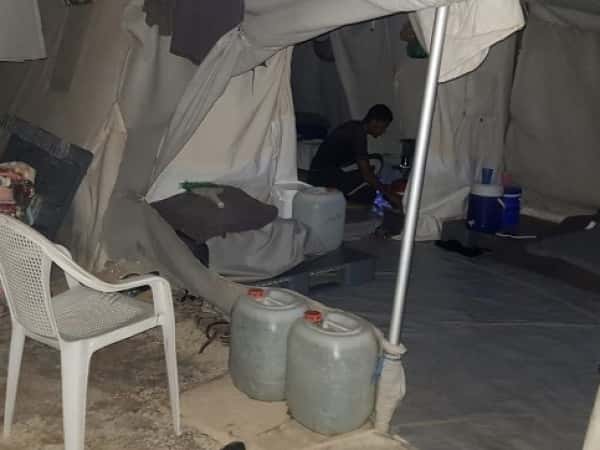 Displacement Response _ Deir Ballout Camp